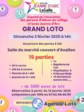 Loto APEL Jeanne d'arc la salle Avallon