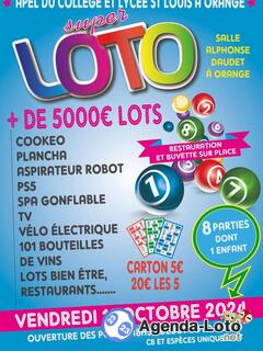 Photo du loto Loto Apel Saint Louis Orange