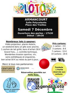 Photo du loto LOTO d'Armancourt