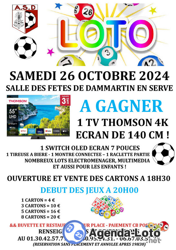 Loto AS Dammartin en Serve - club de football