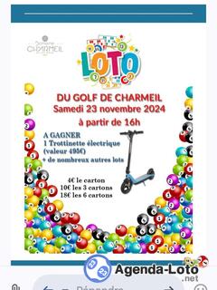 Photo du loto Loto as golf charmeil