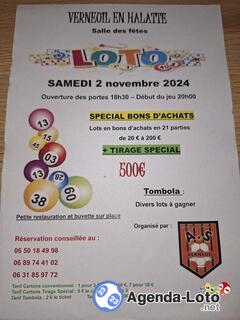 Photo du loto Loto as verneuil