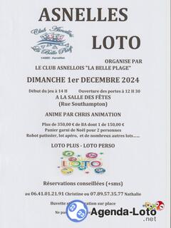 Photo du loto Loto a asnelles anime par chris animation