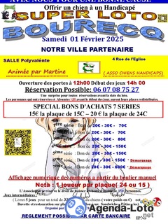 Photo du loto Loto asso chiens handicaps de robecq