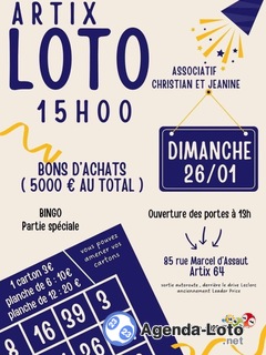 Photo du loto Loto associatif