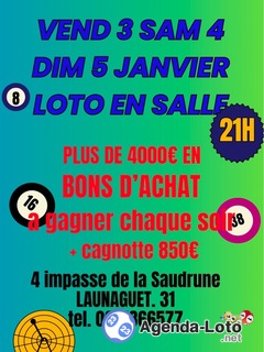 Photo du loto Loto associatif