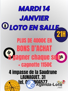 Photo du loto Loto associatif