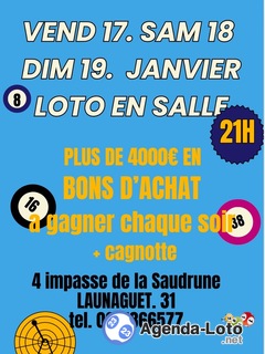 Photo du loto Loto associatif