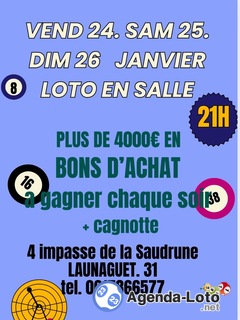 Photo du loto Loto associatif