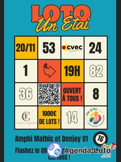 Photo du loto Loto associatif - Un ETAI