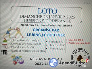 Photo du loto Loto associatif ring boxe jc bouttier