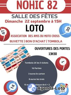 Photo du loto Loto association des amis du moto cross