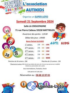 Photo du loto Loto Association AUTIKIDS