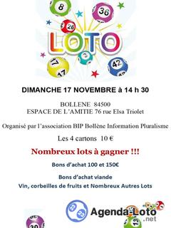 Photo du loto loto association BIP