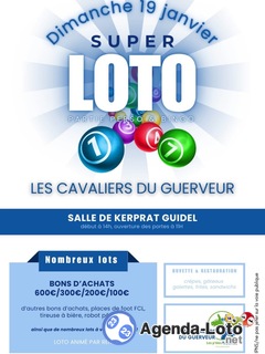 Photo du loto Loto association les cavaliers du guerveur