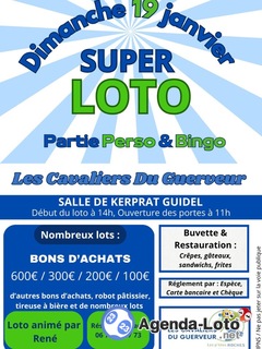 Photo du loto Loto association les cavaliers du guerveur