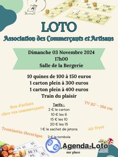 Photo du loto Loto Association des Commerçants et Artisans