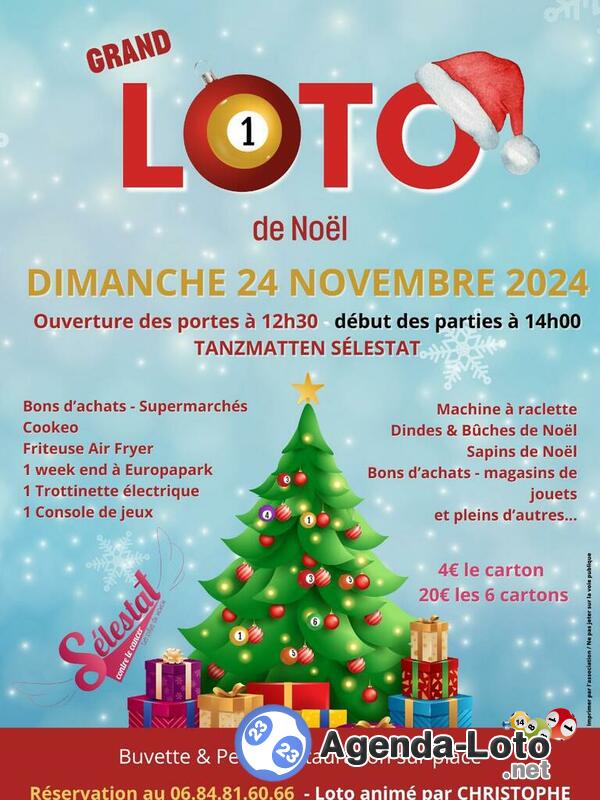 Loto association contre le cancer anime par christophe