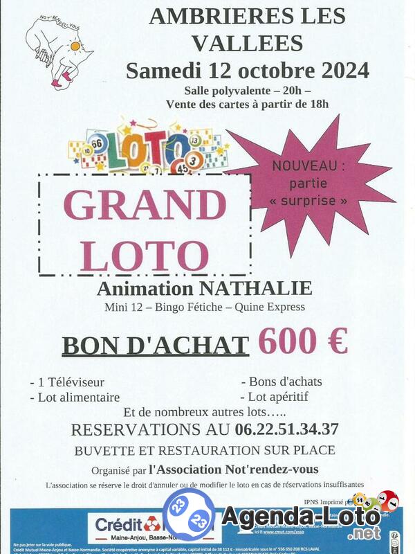 LOTO Association Not'Rendez-vous