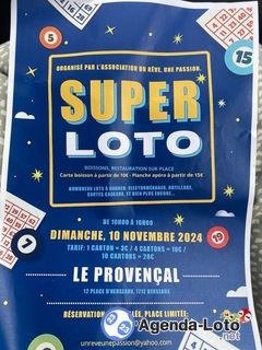 Photo du loto Loto association un rêve une passion