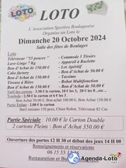 Photo du loto Loto association sportive boulageoise