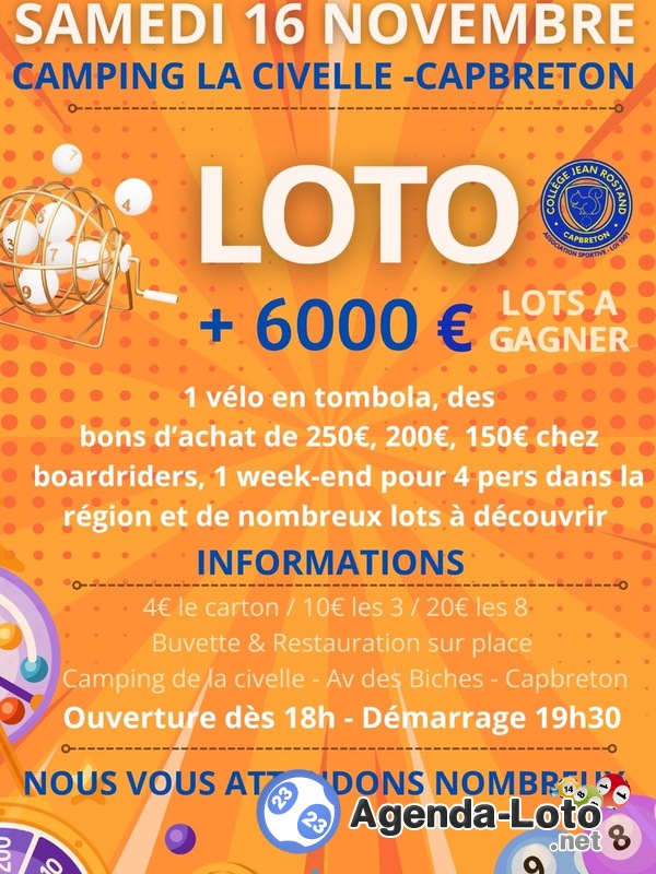 LOTO association sportive collège