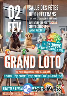 Photo du loto Loto au profit de l'AFFA de Recanoz, animé par FRED