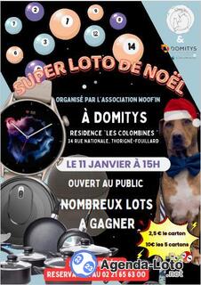 Photo du loto Loto au profit de l'association Woof'in