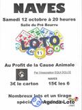 Photo Loto au profit de la cause animale à Naves