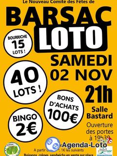 Photo du loto Loto d'automne