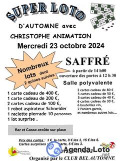 Photo du loto Loto d'automne