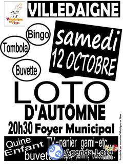 Photo du loto loto d'automne