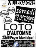 Photo loto d'automne à Villedaigne