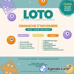 Photo du loto Loto d'automne du comité de quartier Birambits