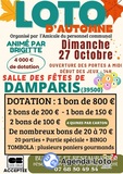 Photo Loto d'Automne de l'Amicale du personnel communal à Damparis