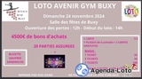 Loto avenir gym buxy