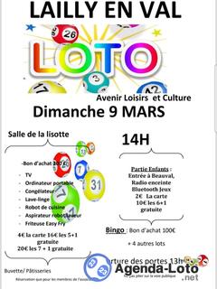 Photo du loto Loto Avenir loisirs et Culture