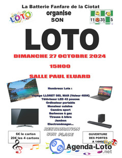 Loto batterie fanfare de la ciotat