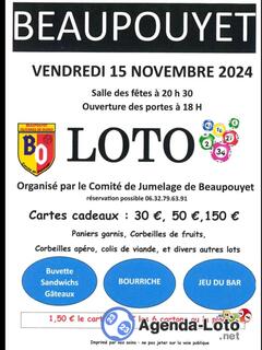 Photo du loto Loto à Beaupouyet