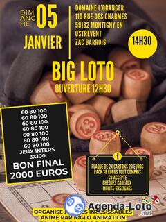 Photo du loto Loto big gain 14h30