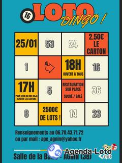 Photo du loto Loto Bingo