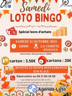 Photo du loto Loto Bingo