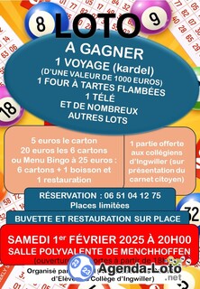 Photo du loto Loto-Bingo