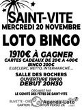 Photo Loto bingo à Saint-Vite