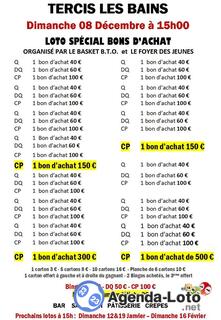 Photo du loto Loto bingo