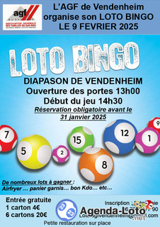 Photo du loto Loto bingo