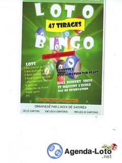 Photo du loto loto- bingo acca Saivre avec JAMY 47 tirages