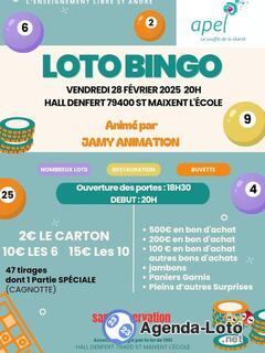 Photo du loto Loto bingo animé par jamy