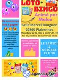 LOTO BINGO animé par MALOU samedi 12 octobre à Plabennec