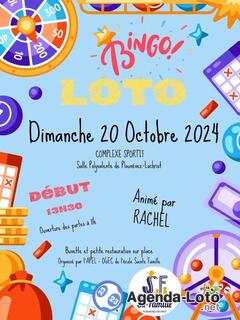 Photo du loto Loto bingo animé par Rachel